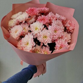 Букет из хризантем