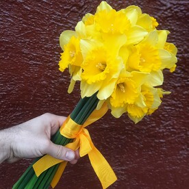Букет 15 нарциссов