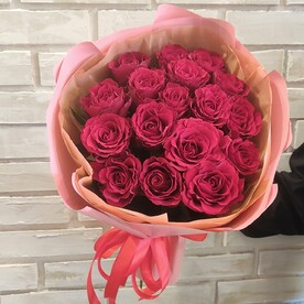 Красные розы 17