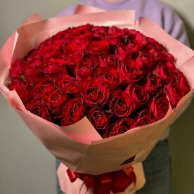 51 красная роза