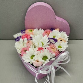 Цветы в коробке