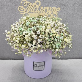 Цветы в коробке