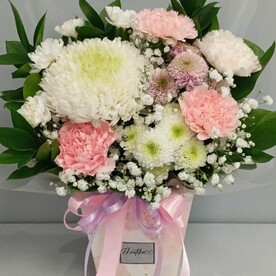 Цветы в коробке