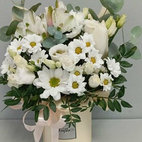 Цветы в коробке