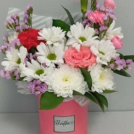 Цветы в коробке