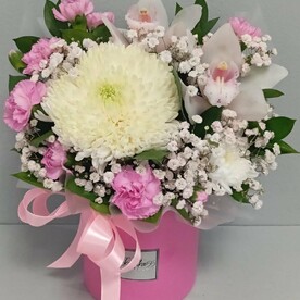 Цветы в коробке