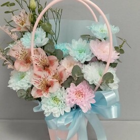 Цветы в коробке