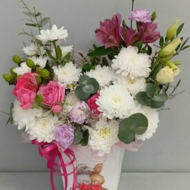 Цветы в коробке