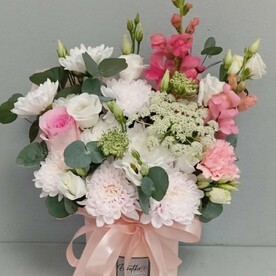 Цветы в коробке