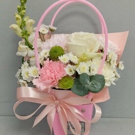 Цветы в коробке