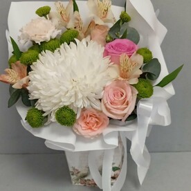 Цветы в коробке