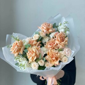Букет с французским розами