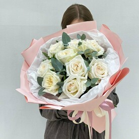 Пионовидные розы «Охара»