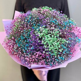 Большой букет гипсофил