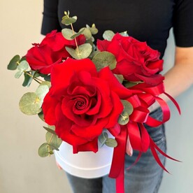 Французская роза в коробочке