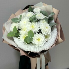 Букет из хризантем
