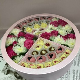 Цветы и шоколад🌹"Шоколадная радуга"