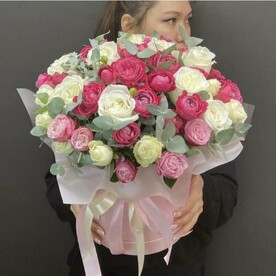 Цветы в коробке