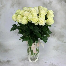 25 белых роз - Мондиаль