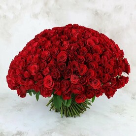 Букет из 251 красной розы - Ред наоми Россия 60 см