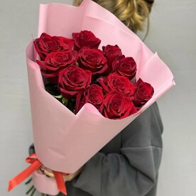 Букет из 11 красных роз