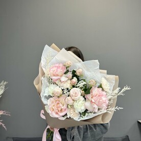 Букет Изящность с лимониумом B10