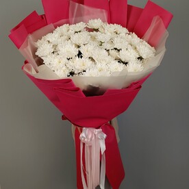 Гигант из хризантем