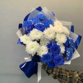 Букет из хризантем