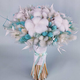 Букет невесты из сухоцветов
