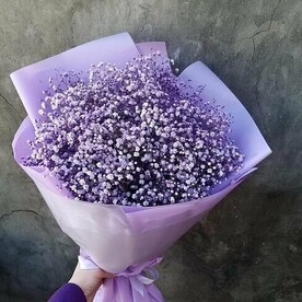 Букет гипсофил «Вайлет»