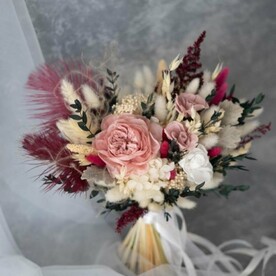 Букет невесты из сухоцветов