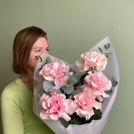 HIGH-FASHION букет "Зашифрованное послание 10.0"