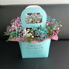 Сумка с гипсофилой