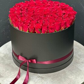 101 эквадорская Роза в коробке