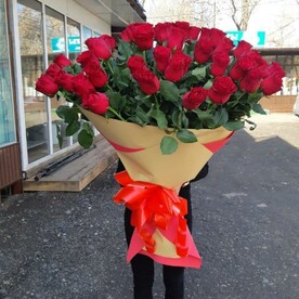 Роза красная, Дизайнерская упаковка