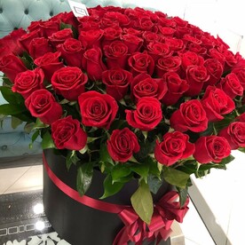 Красная Роза в коробке