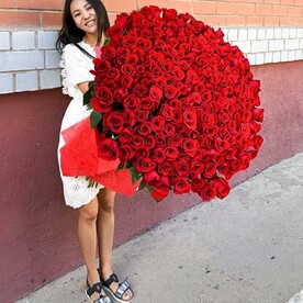 Шикарные огромные розы