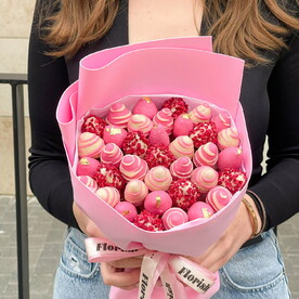 Букет из клубники в шоколаде 35 шт Glam