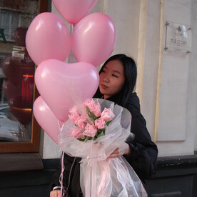 Набор букет и шары