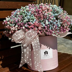 Коробочка с гипсофилой