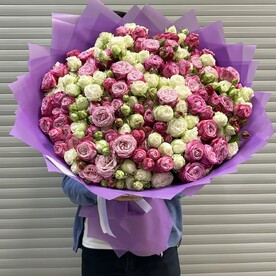 Кустовые розы Премиум