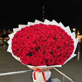 101 Роза красная