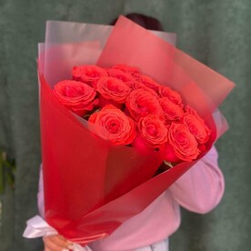 Букет из красных роз Нина