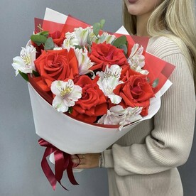 Букет с любовью и благодарностью