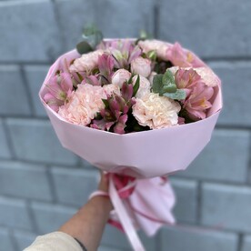 Букет цветов Зефирка ☘️