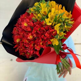 Яркий букет