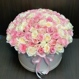 101 розы Ароматные в коробке