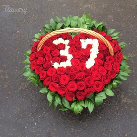 Корзина в форме сердца