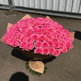 Букет из 101 розы.