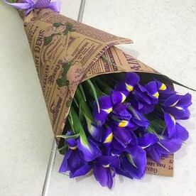 Букет из ирисов.